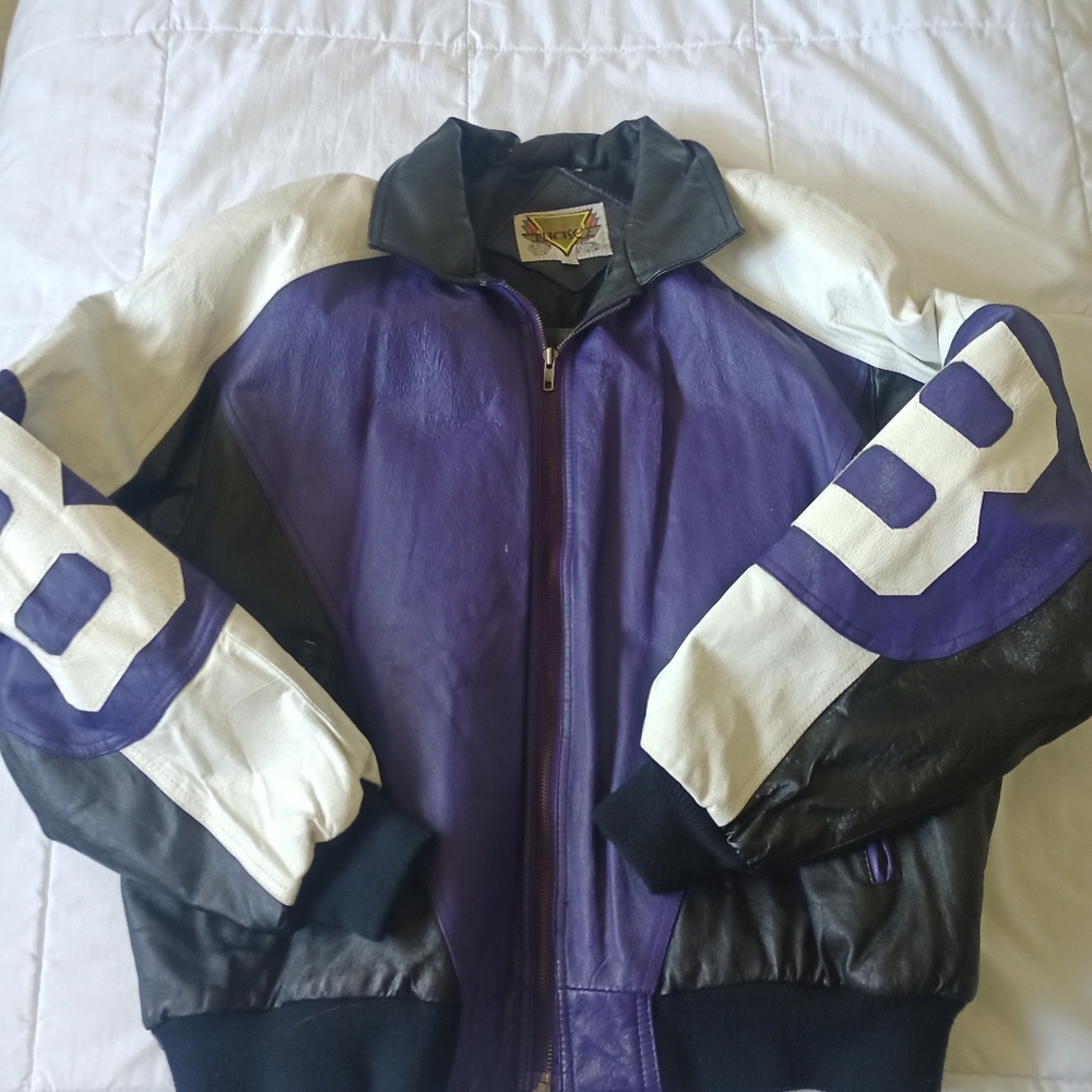 Vintage Phase 2 8 Ball Leather Jacket